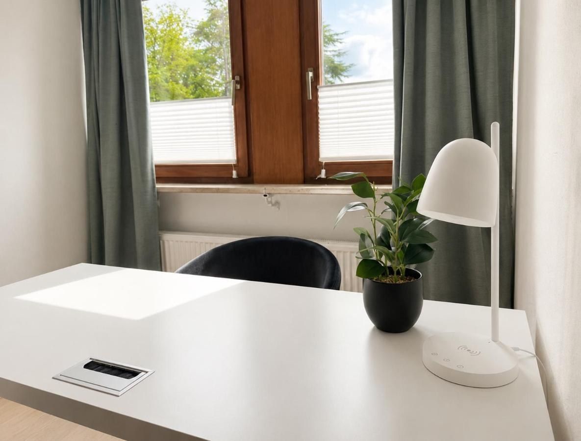 Arbeitsplatz am Fenster